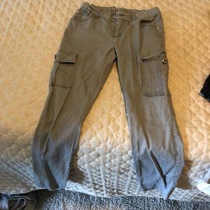 cargo gray pants